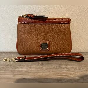 Dooney & Bourke Medium Wristlet - Caramel